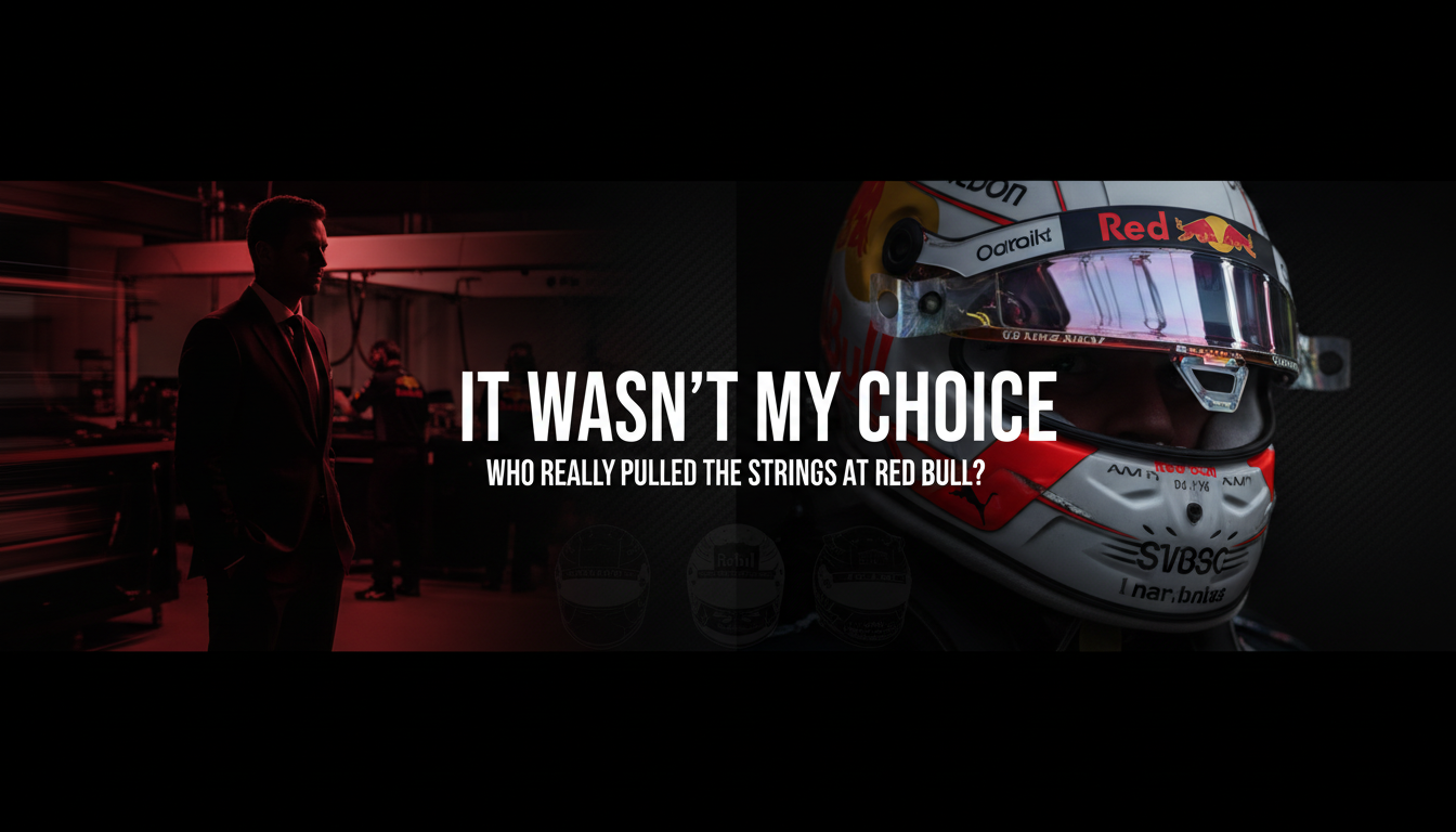 Christian Horner quotes "It wasn't my choice" over the Liam Lawson and Yuki Tsunoda Red Bull driver swap in 2025