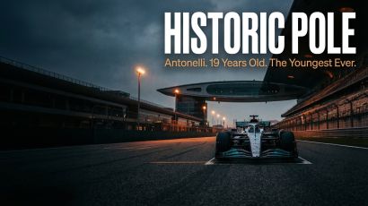 Chinese GP qualifying 2026 Kimi Antonelli becomes youngest polesitter in F1 history at Shanghai