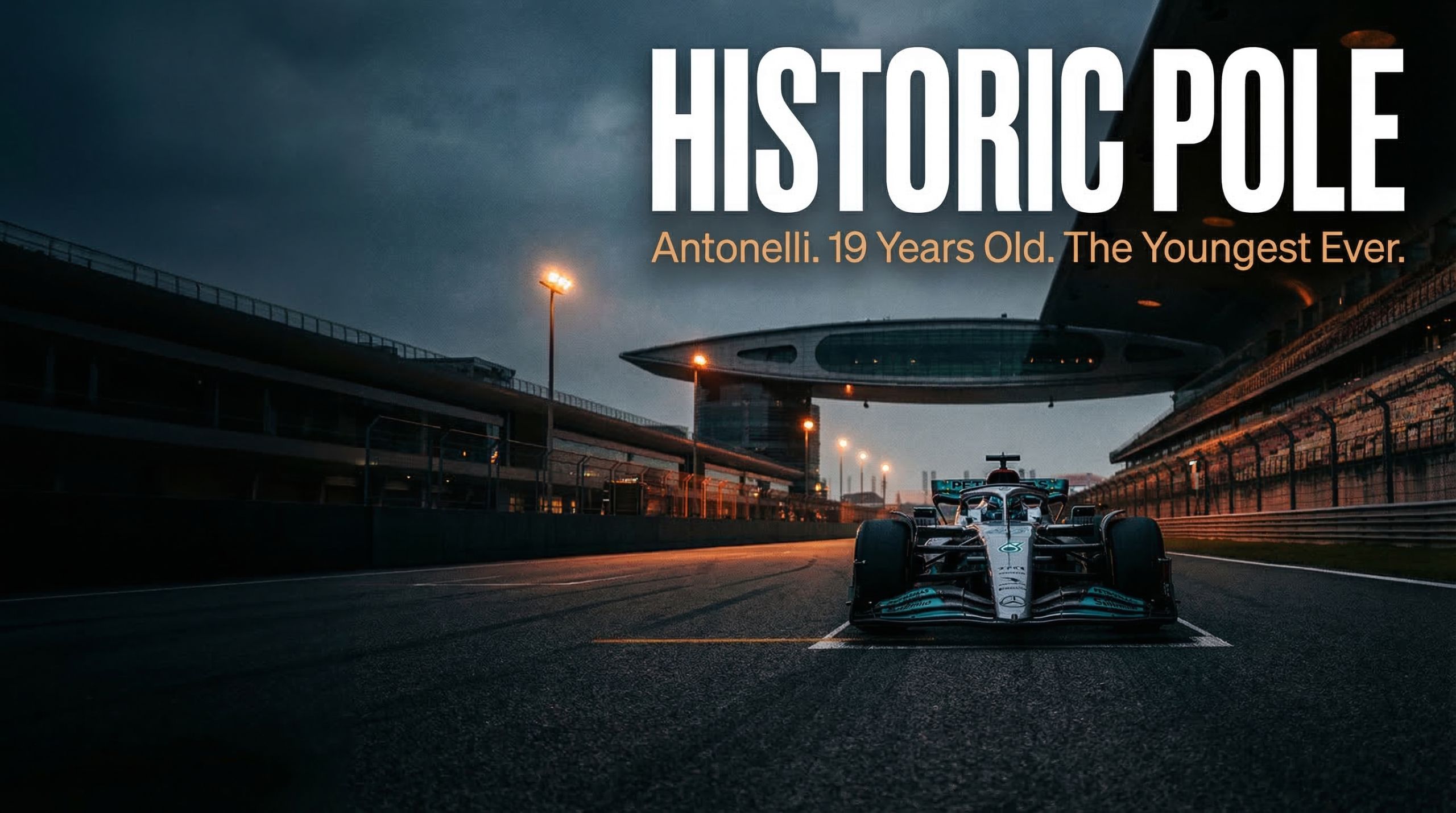 Chinese GP qualifying 2026 Kimi Antonelli becomes youngest polesitter in F1 history at Shanghai