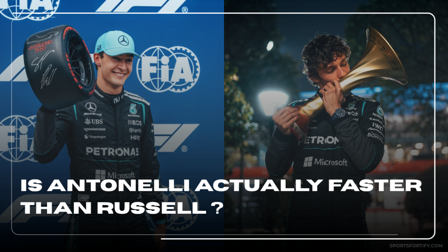 Antonelli vs Russell 2026 Mercedes title fight head to head comparison