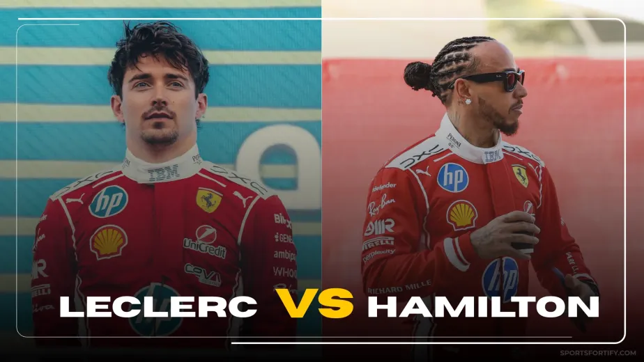Hamilton vs Leclerc Ferrari rivalry 2026 head-to-head comparison