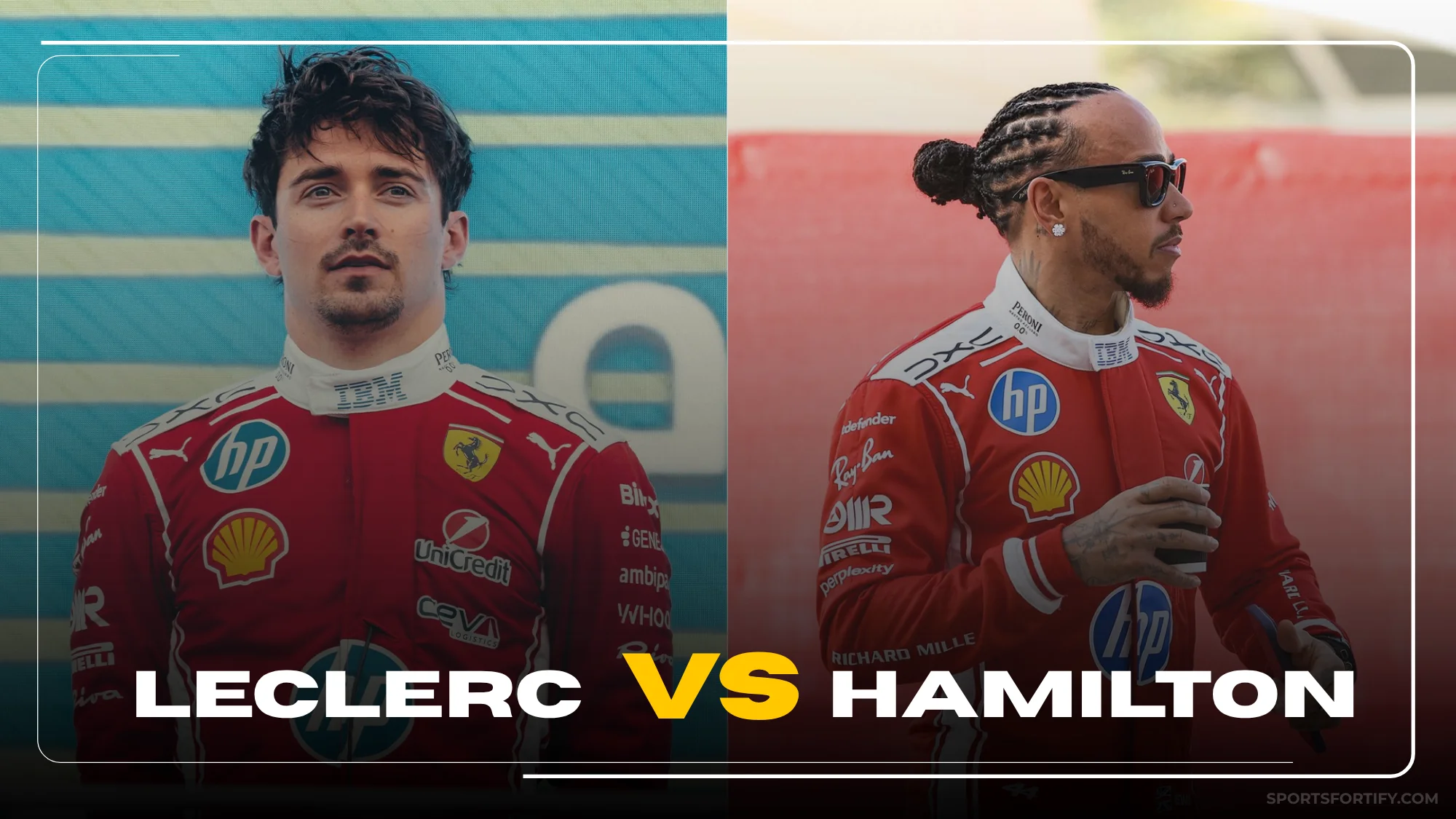 Hamilton vs Leclerc Ferrari rivalry 2026 head-to-head comparison