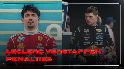 Charles Leclerc and Max Verstappen receive time penalties after Miami Grand Prix 2026