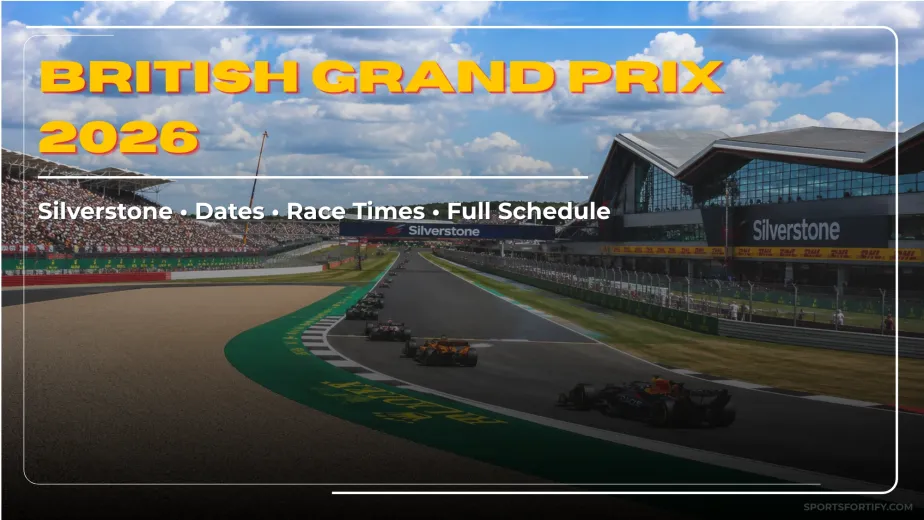 2026 British Grand Prix Silverstone circuit guide race time dates and full weekend schedule