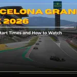 Barcelona Grand Prix 2026 Schedule Start Times and How to Watch