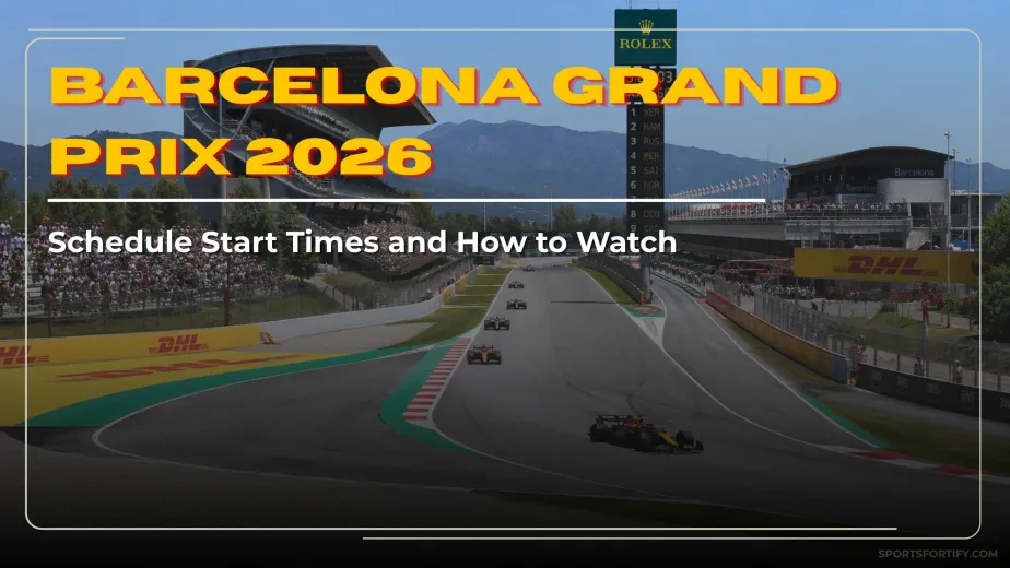 Circuit de Barcelona-Catalunya in Montmelo near Barcelona hosting the Barcelona Grand Prix 2026 on 12 to 14 June