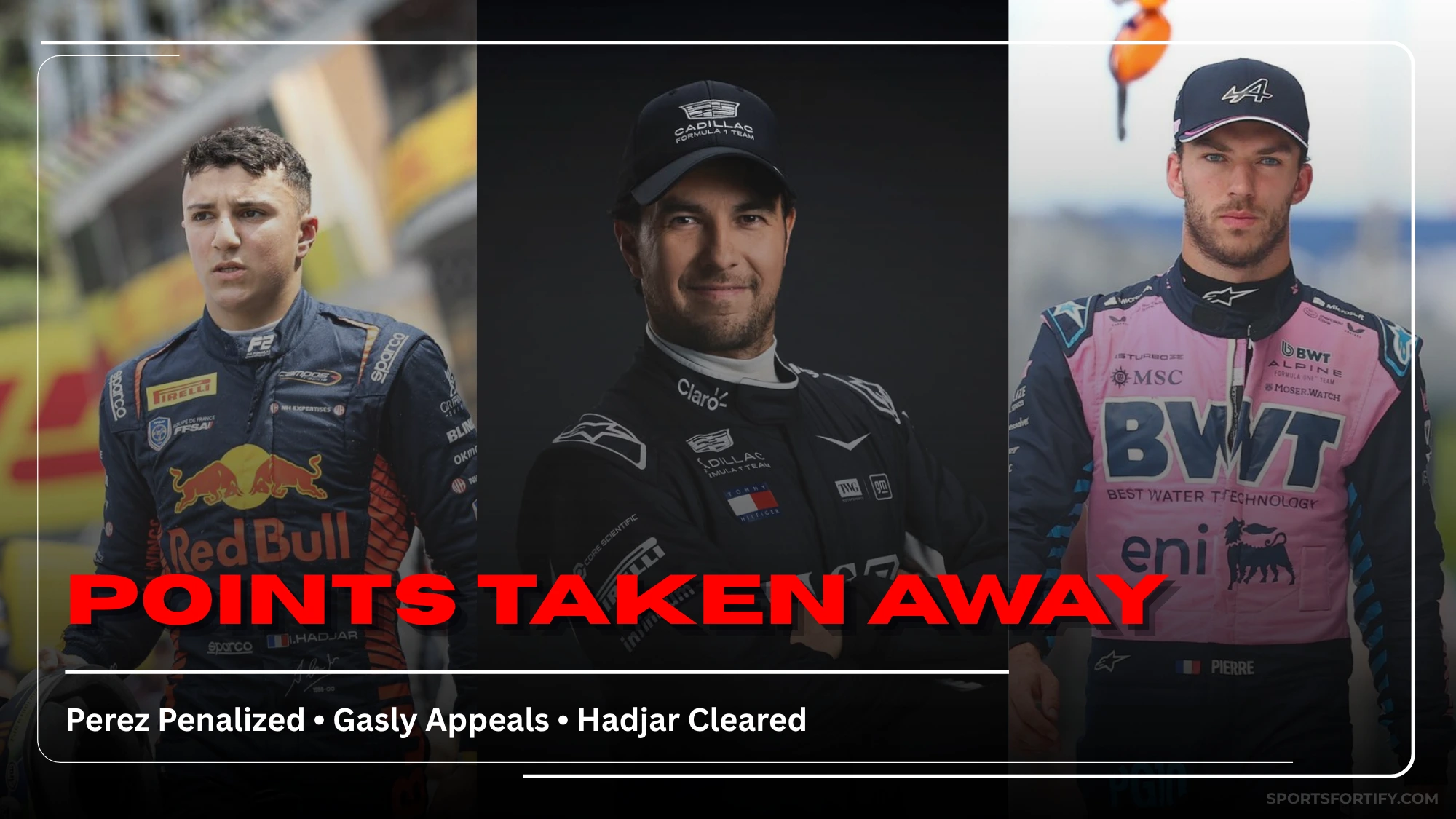 Cadillac lose first ever F1 points after Sergio Perez Monaco GP 2026 penalty