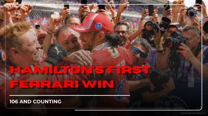 Hamilton wins 2026 Spanish GP for his first Ferrari victory