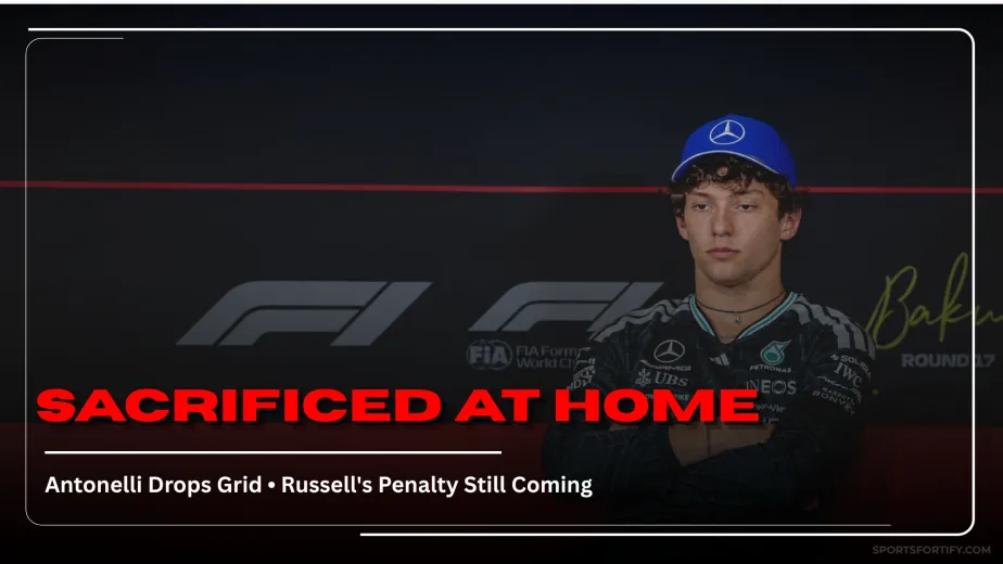Antonelli grid penalty Monza Italian Grand Prix 2026 Mercedes