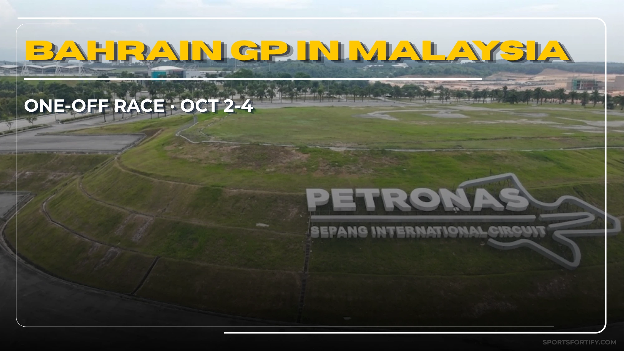Sepang International Circuit hosting the 2026 Bahrain Grand Prix in Malaysia