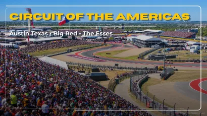Circuit of the Americas guide Austin COTA Turn 1 Big Red