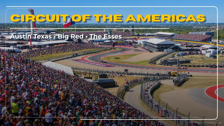 Circuit of the Americas guide Austin COTA Turn 1 Big Red
